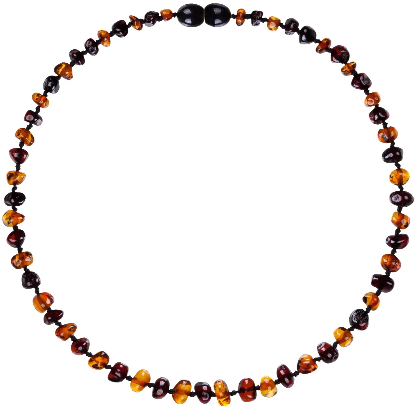 32cmBaroqueCognacCherryNecklaceWHOLESALE - Image 3